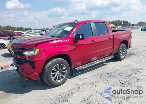 2024 Chevrolet Silverado 1500 4Wd Short Bed Rst z USA, uszkodzony, nr VIN 1GCUDEED9RZ296806